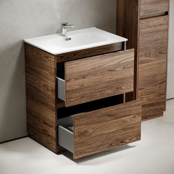 Тумба напольная под раковину Sancos Libra Floor LB70FECH 70 см дуб чарльстон